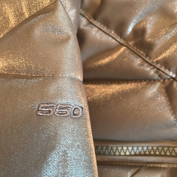 Women’s The North Face Metroluna Jacket Brown size Large EUC - Picture 5 of 12